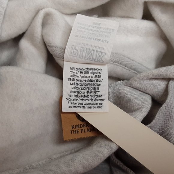 VICTORIA'S SECRET 'PINK' SIGNATURE DOG LOGO SHIPPING BACK FLEECE HOODIE - Picture 10 of 16